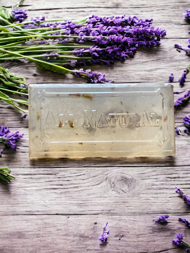Lavender Artisan Soap with Vitamin E, 3.5 oz -4 oz